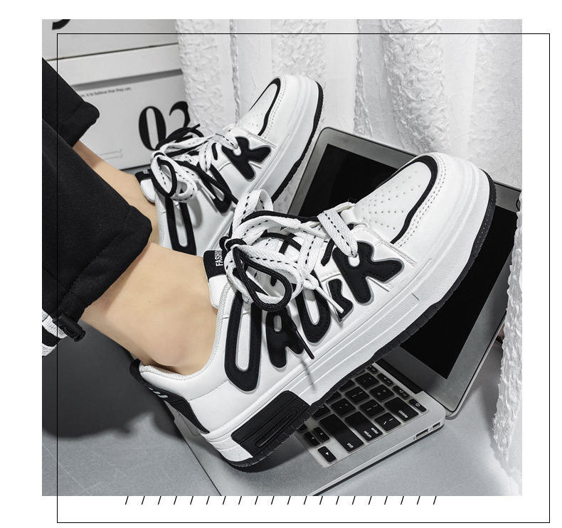 New Stylish Men's Casual Shoes with High Quality Comfortable Heightened Platform Shoes
